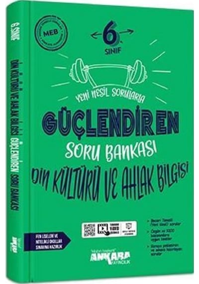 Ankara 2025 6. Sınıf Din Kültürü Güçlendiren Soru Bankası