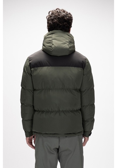 Bad Bear Cup Puffer Coat Erkek Thyme Mont 25.02.15.004-c123 Haki