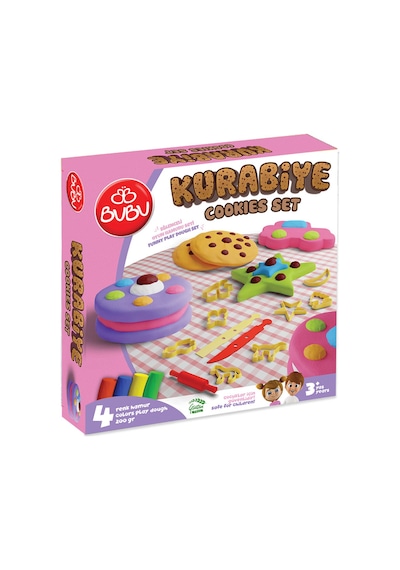 Bu-bu Oyun Hamuru Seti Kurabiye M Bubu-oh0016 Çok Renkli