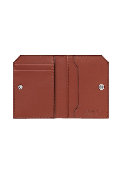 Mont Blanc Montblanc Meisterstück Selection Soft Mini 4cc Cüzdan 131243 Kiremit