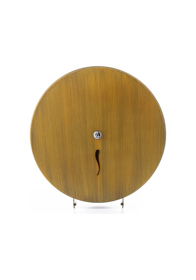 ARGESAN-Paslanmaz Çelik WC Kağıtlığı JUMBO Q28 cm-ALTIN ESKİTME