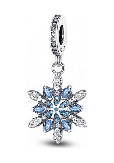 Fubena Taşlı Kar Tanesi Sallantılı Charm
