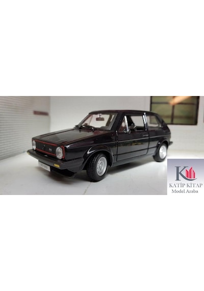 Burago 1979 Volkswagen Golf Mk1 Gtı 1 24 Siyah Model Araba