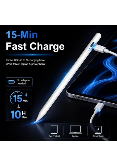 Pencil 1. Nesil, Hızlı Şarj Usb-c İpad Kalem, Eğimli Ve Palm Rejection, Manyetik İpad Kalem, İpad Air 3/4/5, İpad Mini 5/6, İpad 6-10 Gen, İpad Pro 11"/12,9 İnç İle Uyumlu Belirtilmemiş Pencil 1. Nesil, Hızlı Şarj Usb-c İpad Kalem, Eğimli Ve Palm Rejection, Manyetik İpad Kalem, İpad Air 3/4/5, İpad Mini 5/6, İpad 6-10 Gen, İpad Pro 11"/12,9 İnç İle Uyumlu Belirtilmemiş