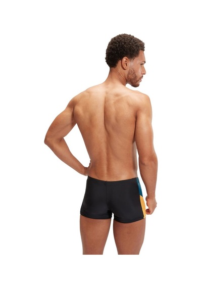 Speedo Dive Splice Aquashort Erkek Yüzücü Mayosu Siyah