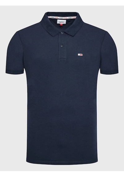 Tommy Hilfiger Tommy Hılfıger Erkek T-shırt Dm0dm15370-c87 Lacivert