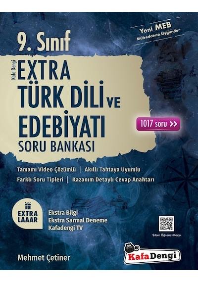 Kafa Dengi Yayınları 9.sınıf Ekstra Türk Dili Ve Edebiyatı Soru Bankası