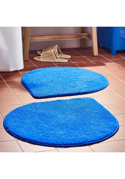 Ikea Bergvattnet Oval Banyo Halısı Paspas 60 X 60 Cm Kahverengi