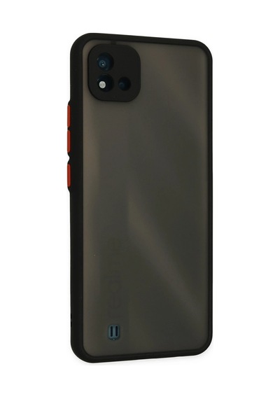 Uryport Realme C11 2021 Kılıf Montreal Silikon Kapak - Siyah