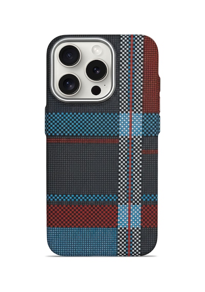 Aether Carbon Apple Uyumlu iPhone 14 Pro Max Magsafe Karbon Kılıf Urban Gridline Urban Gridline