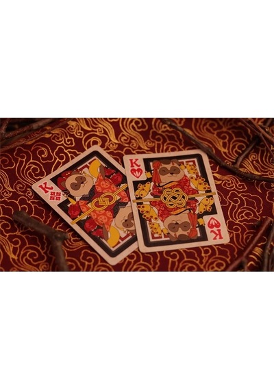 Room One Tanuki Yukaku Hanafuda Premium Oyun Kağıdı İskambil Kartları Destesi