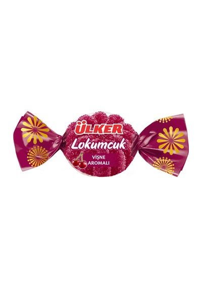 Bayramlık Lokumcuk Vişne Aromalı Yumuşak Şekerleme 1kg