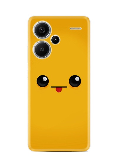 Redmi Note 13 Pro 5g Kılıf Kılıf Desenli Silikon Platinium Series Yellow Sweet 1817