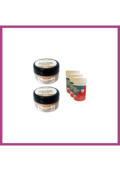 Gees Global Three Brand Arnavut Kremi 2 Adet + Rus Merhemi 50 Ml 3 Adet Gbzs 23260506