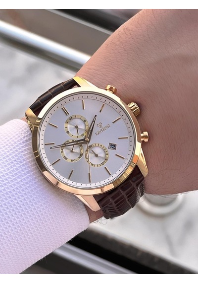 Raymond Nişan Ve Damatlara Özel Deri Kordon 2 Yıl Garantili 5 Atm Erkek Kol Saati+bileklik Rmd.44 Gri - Rose Gold Raymond Nişan Ve Damatlara Özel Deri Kordon 2 Yıl Garantili 5 Atm Erkek Kol Saati+bileklik Rmd.44 Gri - Rose Gold