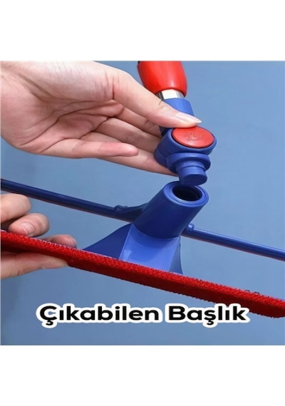Zensaas41 Oynar Başlıklı Çekçekli Teleskopik Cam Silme Aparatı Zensaa56 Standart