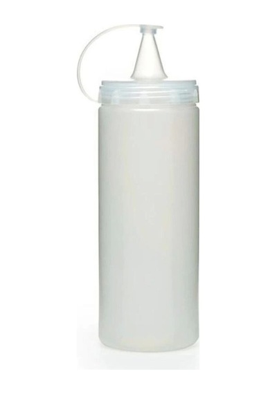 Buffer Şeffaf Kapaklı Sızdırmaz Yağlık Sosluk Şişesi Plastik Yağdanlık 400 Ml Ap-9028 Çok Renkli