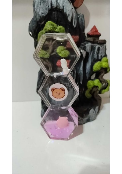 Sulu İçi Dönen Model Saat Boyut 13cm