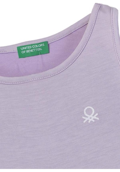 United Colors Of Benetton Kız Çocuk Lila Atlet Bnt-g21279