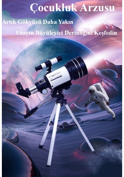 DailyTech F30070 Profesyonel Yüksek Çözünürlüklü Teleskop
