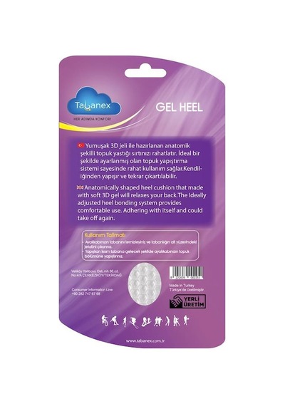Tabanex Gel Heel Tabanlık - Kadın