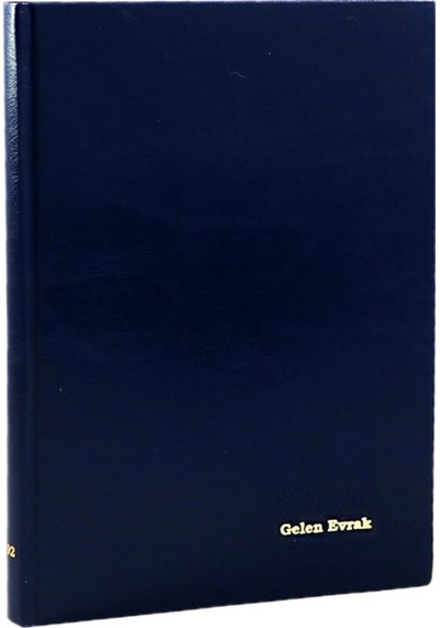 Dilman Gelen Evrak Defteri 192 Yp. Ciltli N11.4648 1 Adet