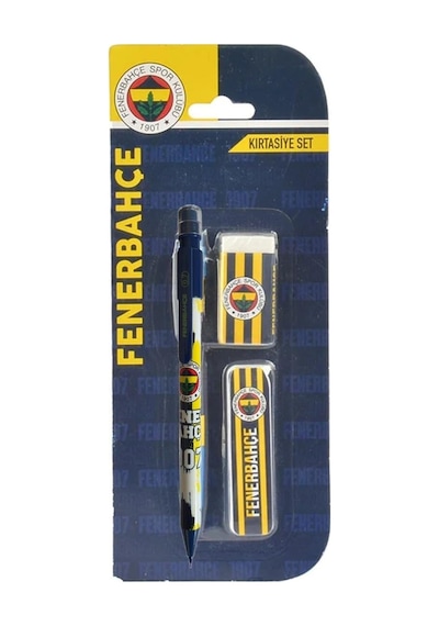 Next Plus Fenerbahçe Lisanslı Taraftar Versatil Uçlu Kalem Seti, 3'lü .