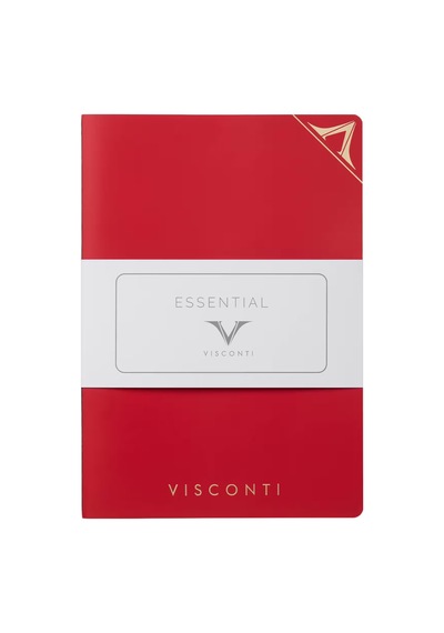 Visconti Essential Kırmızı Large Boy Not Defteri Kq03-red