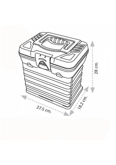 Super Bag ASR-2089 Organizerli Balıkçı Takım Çantası