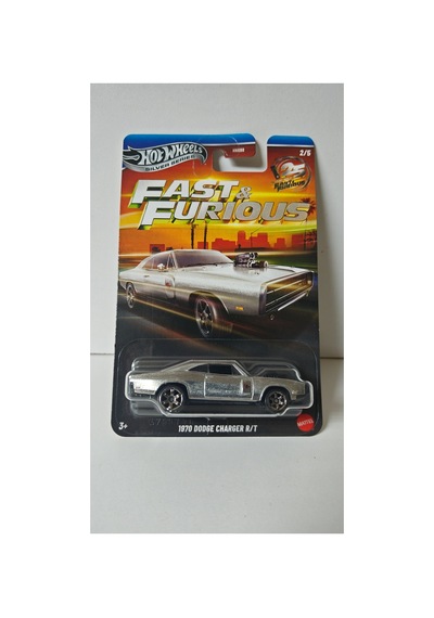 Hot Wheels Sılver Serıes - Fast And Furıous 1970 Dodge Charger R/t