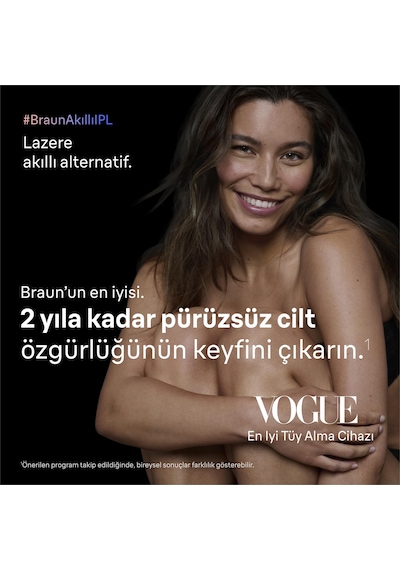 Braun Ipl Skin İ Expert, Evde Lazerle Tüy Alma, App İle, Çanta, Gillette Venus, 2 Başlık, Pl7211