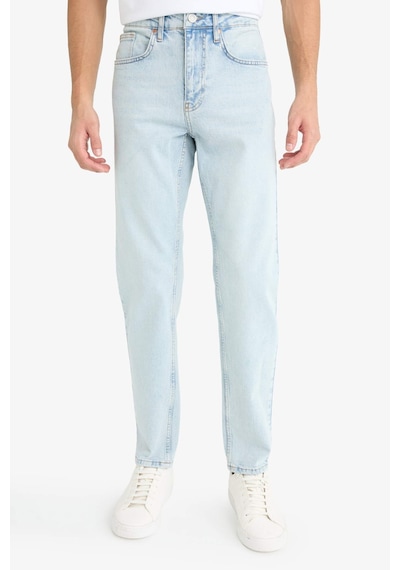 Defacto Slim Tapered Fit Dar Paça Jean Pantolon F2324ax25aunm39 Mavi-nm39