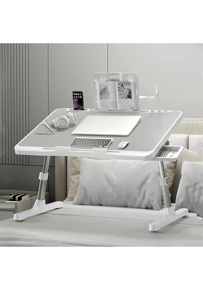 Techtic Çok Amaçlı Yükseklik Ayarlı Fanlı Laptop Standı Katlanır