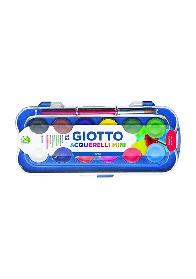 Giotto Sulu Boya Acquarell Blocks 23 Mm 12 Li 352300