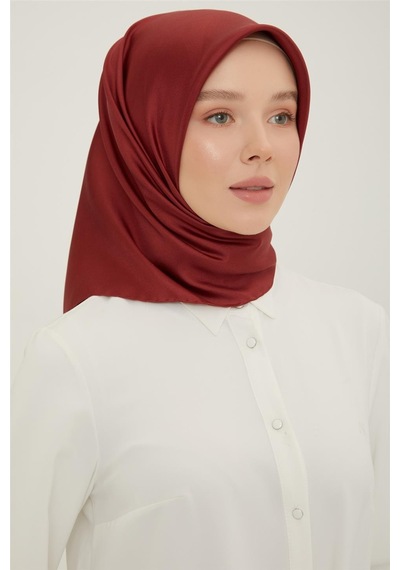 Armine Twill Eşarp 22ya0010 152 03 Bordo