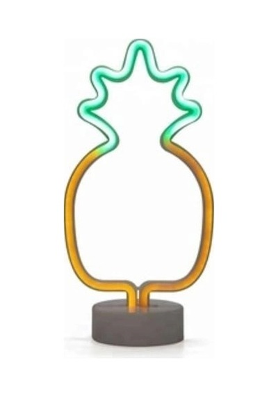 Buffer Dekoratif Ananaslı Neon Led Masa Ve Gece Lambası Hediyelik Lamba Çok Renkli