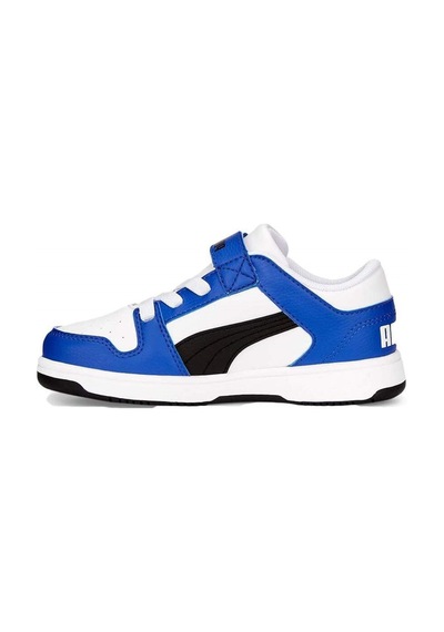 Puma Pm Rebound Layup Lo Sl V Ps Beyaz Çocuk Ayakkabı 370492 19 Beyaz
