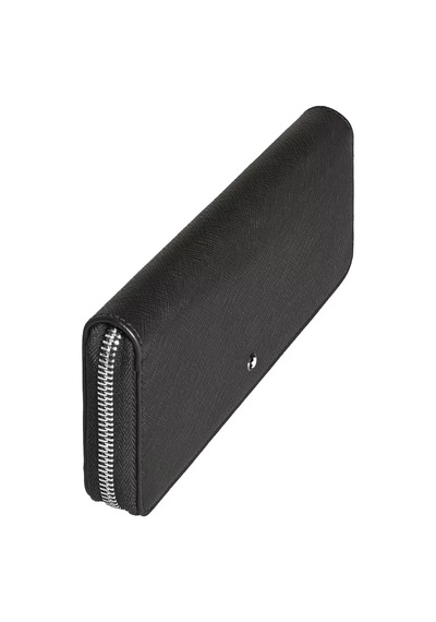 Montblanc Sartorial Deri 8 Bölmeli Cüzdan 222949 Siyah