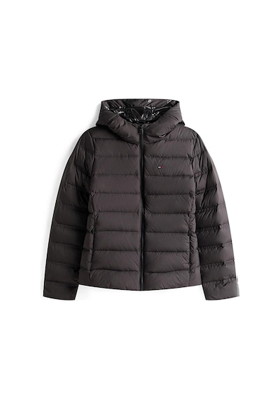 Tommy Hilfiger Kadın Marka Bayrak Logolu Sabit Kapüşonlu Kapitone Dolgulu Siyah Mont Dw0dw21617 Bds-10194 Siyah Tommy Hilfiger Kadın Marka Bayrak Logolu Sabit Kapüşonlu Kapitone Dolgulu Siyah Mont Dw0dw21617 Bds-10194 Siyah