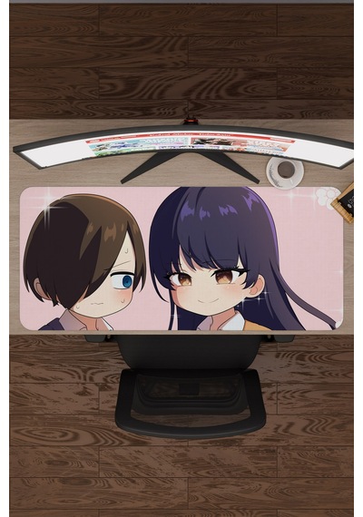 Boku No Kokoro No Yabai Yatsu Anime V2 - 90x40 Xxl Gaming Kauçuk Kaymaz Taban Mouse Pad Fare Altlığı