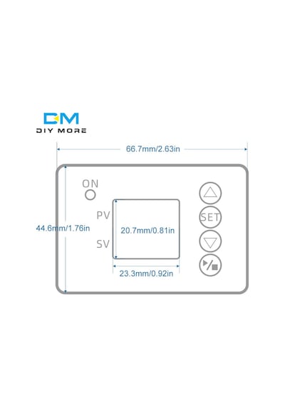 T2310 Dc 12v 24v Ac 110v 220v Programlanabilir Dijital Zaman Gecikme Anahtarı Röle 1.37 İnç Lcd Dijital Ekran Zaman Kontrolörü Modülü