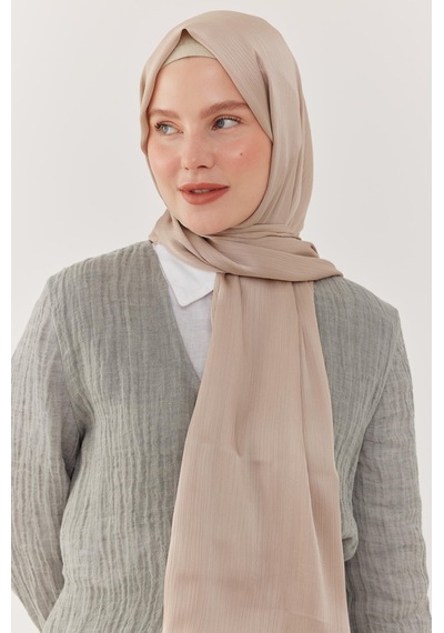 Mirsoy Scarf Yoryo Şal - Açık Vizon Açık Vizon