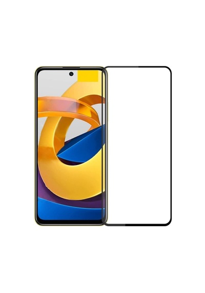 Xiaomi Poco M4 Pro 5g İle Uyumlu Şeffaf Ekranı Tam Kaplayan 5d Cam Kırılmaz Cam Ekran Koruyucu