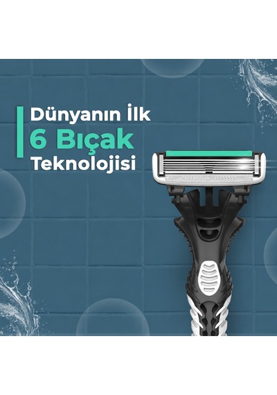 Dorco Pace 6 Bıçaklı Kullan At Tıraş Bıçağı 3lü