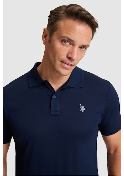 U.s. Polo Assn. Erkek Lacivert Tişört Basic 50322297-vr033