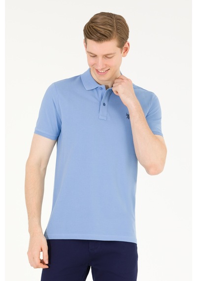 U.s. Polo Assn. Erkek Koyu Mavi Tişört Basic 50262933-vr032 Koyu Mavi
