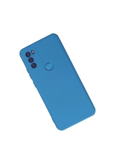 Newface - 129 - General Mobile Gm 21 Plus Kılıf Nano İçi Kadife Silikon - Kmrsfres - - Mavi