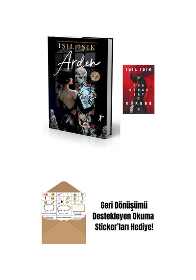 Arden 1 Ciltli + Ona Kadar Say 2 - Körebe + Okuma Sticker'ları