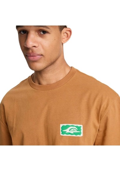 Quiksilver Serenity Splash Erkek Kahverengi Tişört Eqyzt08300