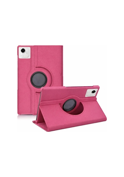 Gld-spt- Newface Huawei Honor Pad X9a 360 Tablet Deri Kılıf - Pembe